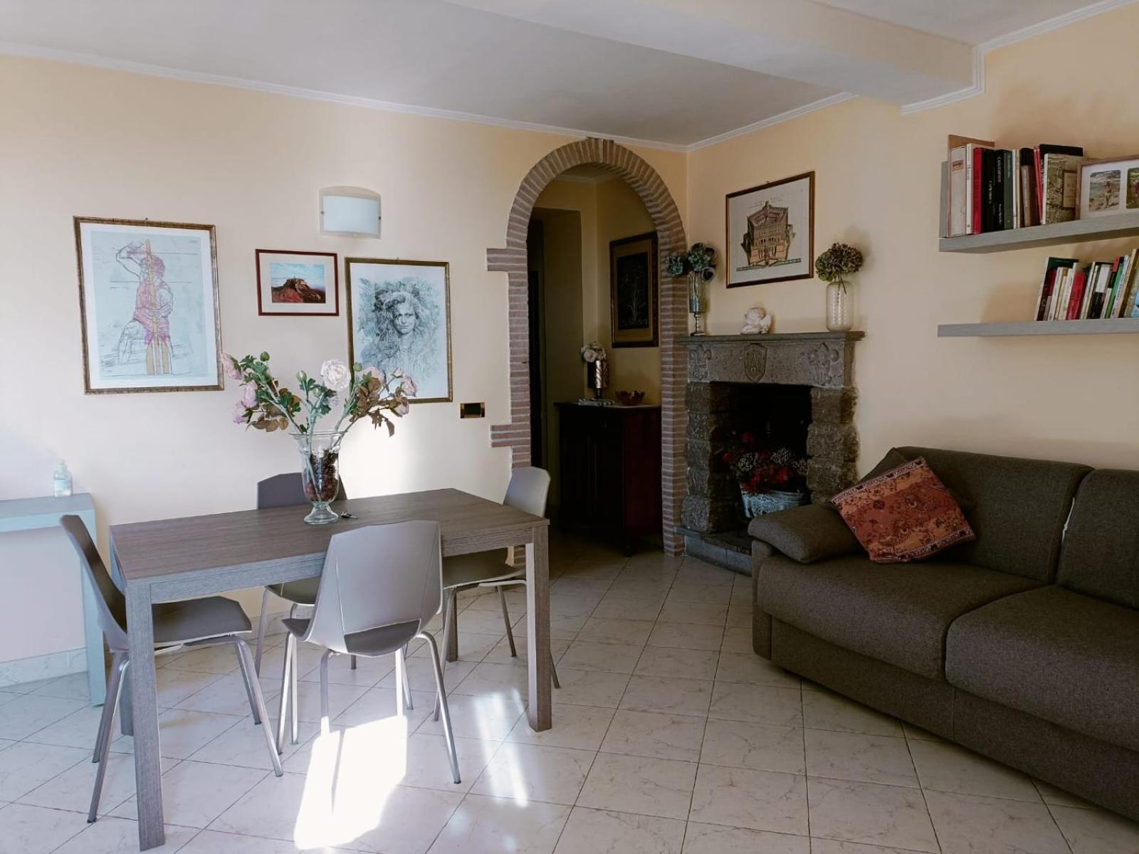 La Casa Del Sole Lejlighed Caprarola Eksteriør billede